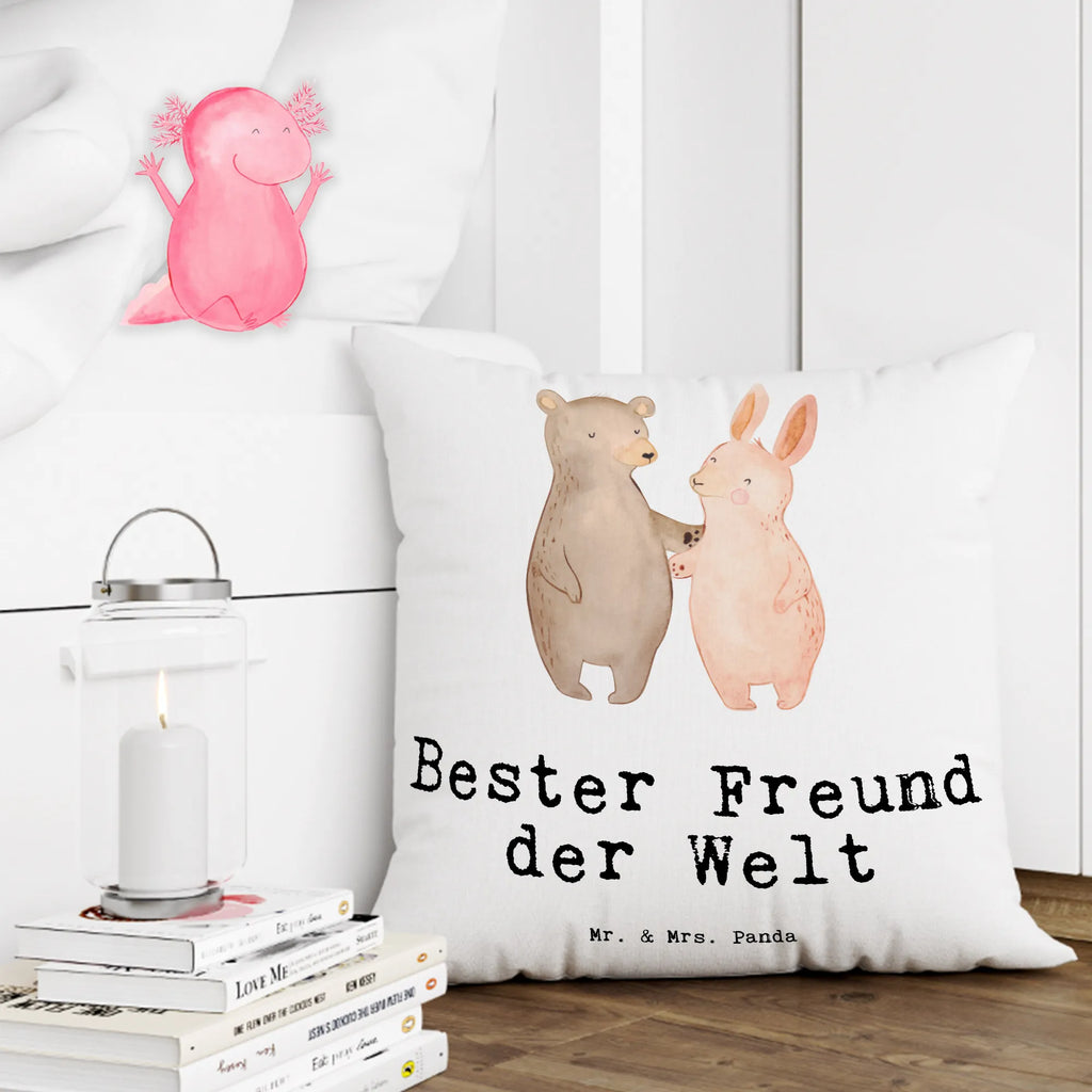 40x40 Kissen Hase Bester Freund der Welt Kissenhülle, Kopfkissen, Sofakissen, Dekokissen, Motivkissen, sofakissen, sitzkissen, Kissen, Kissenbezüge, Kissenbezug 40x40, Kissen 40x40, Kissenhülle 40x40, Zierkissen, Couchkissen, Dekokissen Sofa, Sofakissen 40x40, Dekokissen 40x40, Kopfkissen 40x40, Kissen 40x40 Waschbar, für, Dankeschön, Geschenk, Schenken, Geburtstag, Geburtstagsgeschenk, Geschenkidee, Danke, Bedanken, Mitbringsel, Freude machen, Geschenktipp, Freund, Mann, Ehemann, Kumpel, Bro, Lebensgefährte, Partner, Lieblingsmensch, Liebe, Herz, Love