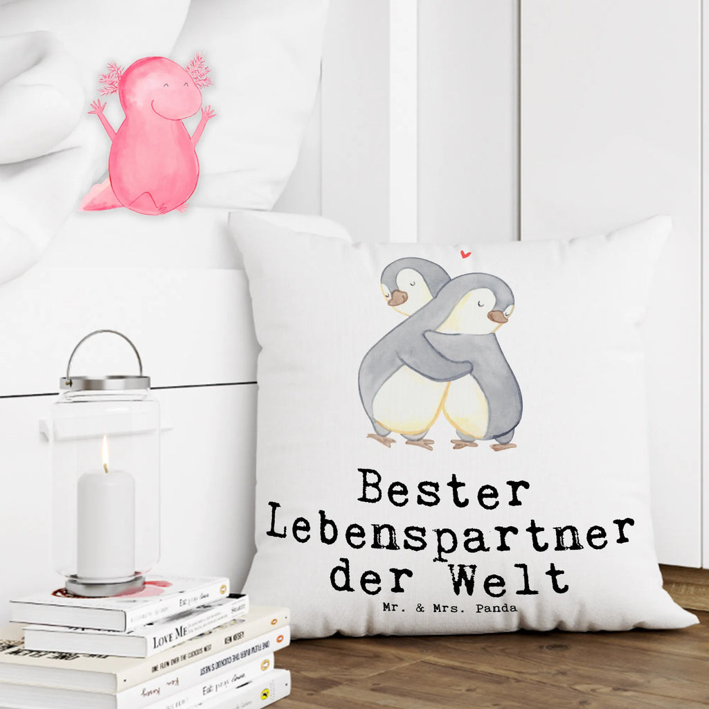 40x40 Kissen Pinguin Bester Lebenspartner der Welt Kissenhülle, Kopfkissen, Sofakissen, Dekokissen, Motivkissen, sofakissen, sitzkissen, Kissen, Kissenbezüge, Kissenbezug 40x40, Kissen 40x40, Kissenhülle 40x40, Zierkissen, Couchkissen, Dekokissen Sofa, Sofakissen 40x40, Dekokissen 40x40, Kopfkissen 40x40, Kissen 40x40 Waschbar, für, Dankeschön, Geschenk, Schenken, Geburtstag, Geburtstagsgeschenk, Geschenkidee, Danke, Bedanken, Mitbringsel, Freude machen, Geschenktipp, Lebenspartner, Ehepartner, Partner, Ehemann, Ehefrau, Liebe, Freund, Freundin, Hochzeitstag, verliebt