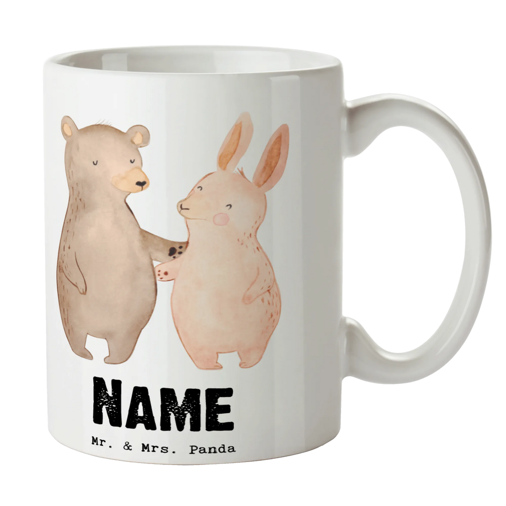 Personalisierte Tasse Hase Beste Freundschaft der Welt Personalisierte Tasse, Namenstasse, Wunschname, Personalisiert, Tasse, Namen, Drucken, Tasse mit Namen, für, Dankeschön, Geschenk, Schenken, Geburtstag, Geburtstagsgeschenk, Geschenkidee, Danke, Bedanken, Mitbringsel, Freude machen, Geschenktipp, Freundschaft, Freunde, Freunde fürs Leben, best friends, Freundin, Freund, Clique, Kumpel, bae, bff