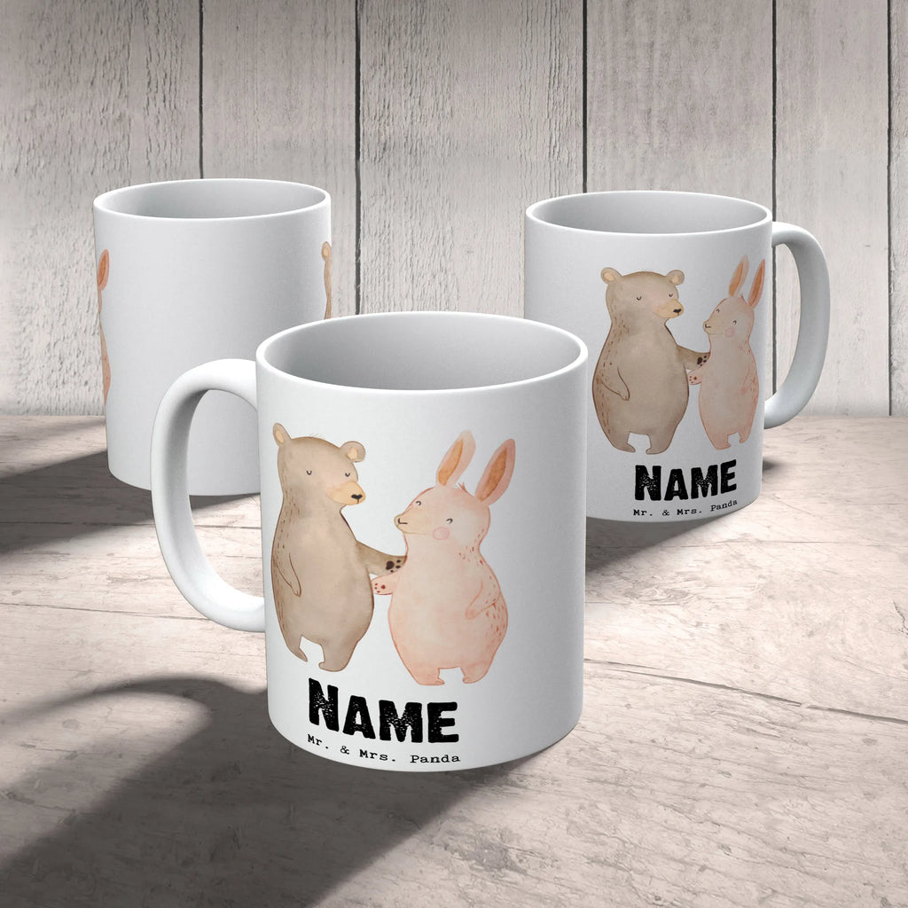 Personalisierte Tasse Hase Beste Freundschaft der Welt Personalisierte Tasse, Namenstasse, Wunschname, Personalisiert, Tasse, Namen, Drucken, Tasse mit Namen, für, Dankeschön, Geschenk, Schenken, Geburtstag, Geburtstagsgeschenk, Geschenkidee, Danke, Bedanken, Mitbringsel, Freude machen, Geschenktipp, Freundschaft, Freunde, Freunde fürs Leben, best friends, Freundin, Freund, Clique, Kumpel, bae, bff