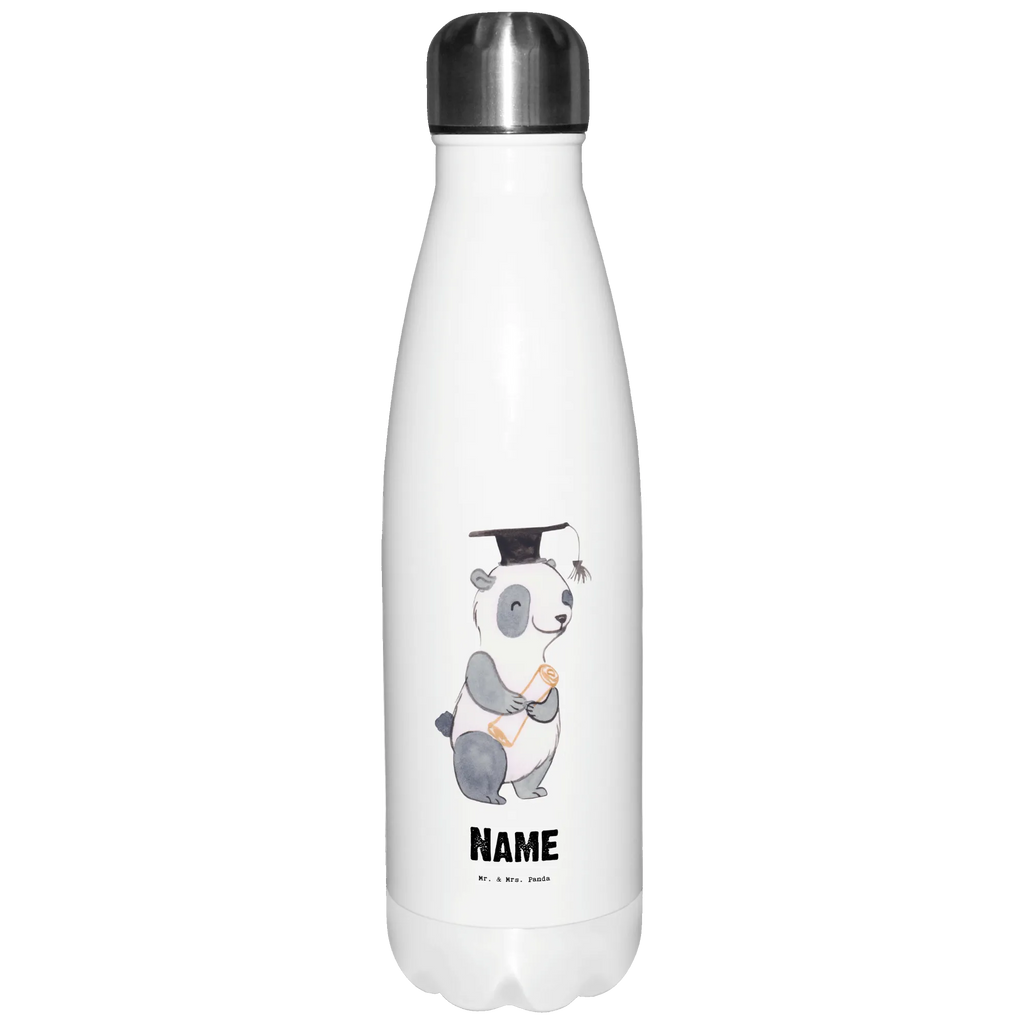 Personalisierte Thermosflasche Panda Bester Student der Welt Personalisierte Isolierflasche, Personalisierte Thermoflasche, Personalisierte Trinkflasche, Trinkflasche Mit Namen, Wunschname, Bedrucken, Namensflasche, für, Dankeschön, Geschenk, Schenken, Geburtstag, Geburtstagsgeschenk, Geschenkidee, Danke, Bedanken, Mitbringsel, Freude machen, Geschenktipp, Student, Studium, Sohn, Spaß, Musterschüler, lustig, Studienabschluss, witzig, Universität, Abschluss, Alumni, Uni, Studenten, Hochschule