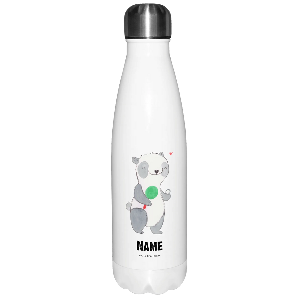 Personalisierte Thermosflasche Panda Tischtennis Personalisierte Isolierflasche, Personalisierte Thermoflasche, Personalisierte Trinkflasche, Trinkflasche Mit Namen, Wunschname, Bedrucken, Namensflasche, Geschenk, Sport, Sportart, Hobby, Schenken, Danke, Dankeschön, Auszeichnung, Gewinn, Sportler, Tischtennis, Tischtennis Bund, Tischtennis Verein, Ballsport, Tischtennis Wettbewerb, Tischtennis Meisterschaft, Tischtennis Sprüche