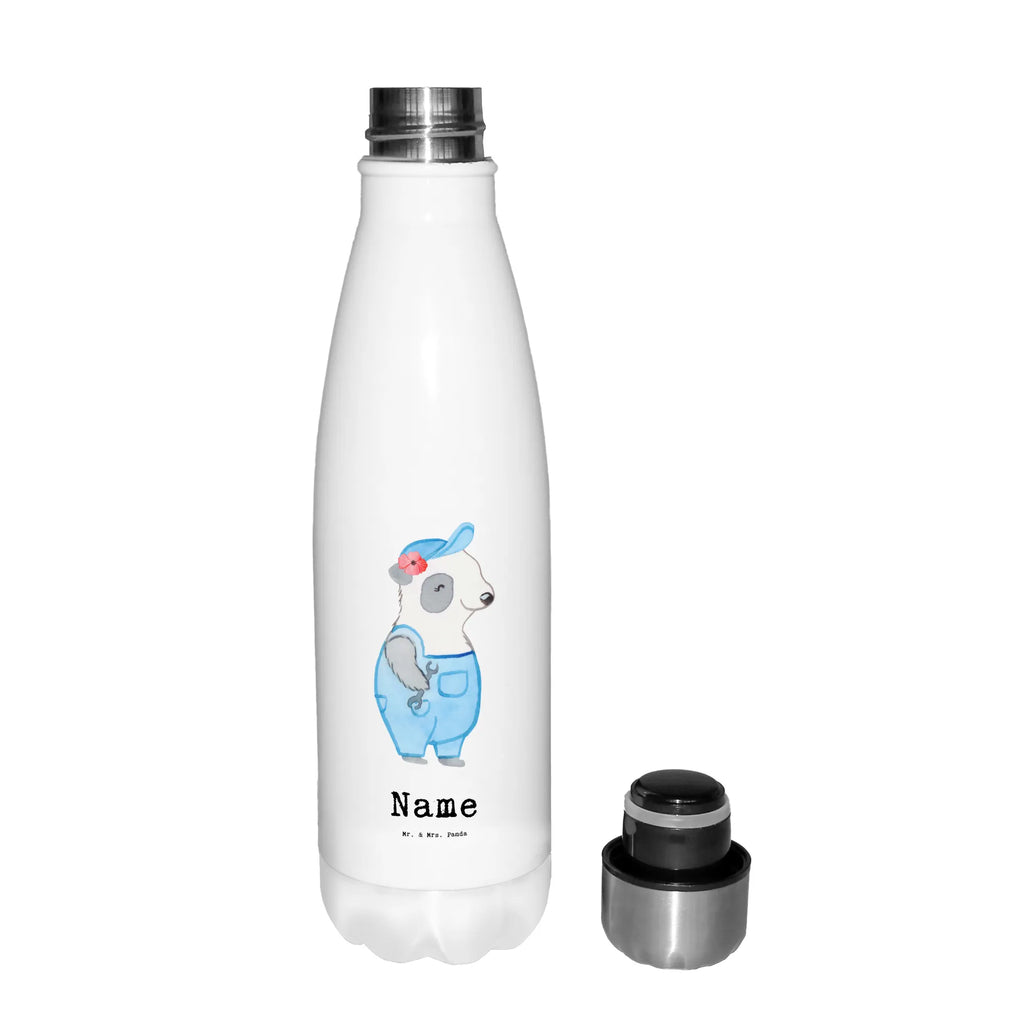 Personalisierte Thermosflasche Klempnerin mit Herz Personalisierte Isolierflasche, Personalisierte Thermoflasche, Personalisierte Trinkflasche, Trinkflasche Mit Namen, Wunschname, Bedrucken, Namensflasche, Beruf, Ausbildung, Jubiläum, Abschied, Rente, Kollege, Kollegin, Geschenk, Schenken, Arbeitskollege, Mitarbeiter, Firma, Danke, Dankeschön, Klempnerin, Handwerkerin, Installateurin, Meisterin, Gesellenprüfung, Fachbetrieb, Bauklempnerin, Sanitärinstallationen