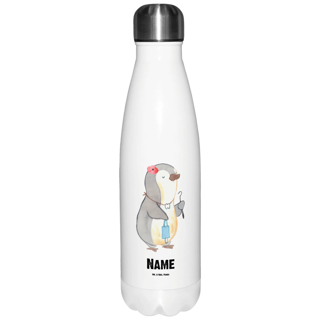 Personalisierte Thermosflasche Zahnärztin mit Herz Personalisierte Isolierflasche, Personalisierte Thermoflasche, Personalisierte Trinkflasche, Trinkflasche Mit Namen, Wunschname, Bedrucken, Namensflasche, Beruf, Ausbildung, Jubiläum, Abschied, Rente, Kollege, Kollegin, Geschenk, Schenken, Arbeitskollege, Mitarbeiter, Firma, Danke, Dankeschön