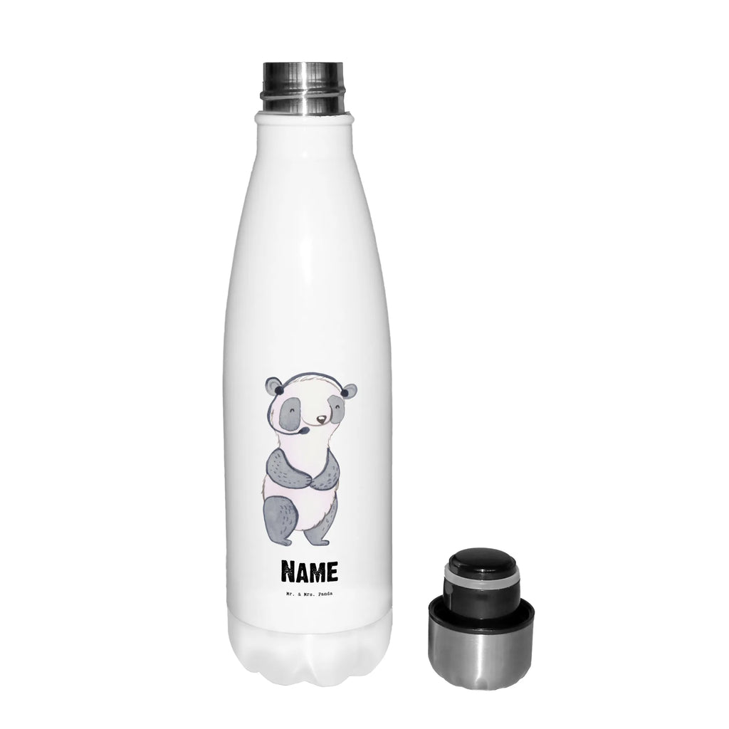 Personalisierte Thermosflasche Kundendienstmitarbeiter mit Herz Personalisierte Isolierflasche, Personalisierte Thermoflasche, Personalisierte Trinkflasche, Trinkflasche Mit Namen, Wunschname, Bedrucken, Namensflasche, Beruf, Ausbildung, Jubiläum, Abschied, Rente, Kollege, Kollegin, Geschenk, Schenken, Arbeitskollege, Mitarbeiter, Firma, Danke, Dankeschön, Kundendienstmitarbeiter, Callcenteragent, customer service, backoffice mitarbeiter