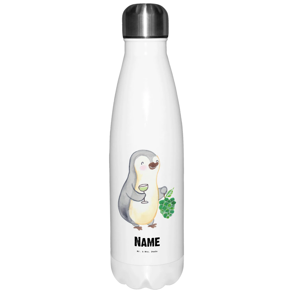 Personalisierte Thermosflasche Winzer mit Herz Personalisierte Isolierflasche, Personalisierte Thermoflasche, Personalisierte Trinkflasche, Trinkflasche Mit Namen, Wunschname, Bedrucken, Namensflasche, Beruf, Ausbildung, Jubiläum, Abschied, Rente, Kollege, Kollegin, Geschenk, Schenken, Arbeitskollege, Mitarbeiter, Firma, Danke, Dankeschön