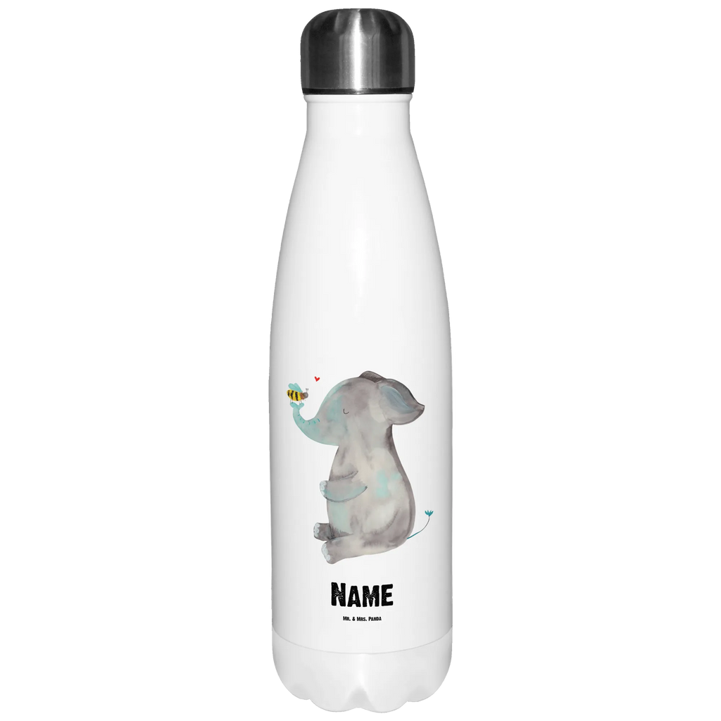 Personalisierte Thermosflasche Elefant & Biene Personalisierte Isolierflasche, Personalisierte Thermoflasche, Personalisierte Trinkflasche, Trinkflasche Mit Namen, Wunschname, Bedrucken, Namensflasche, Tiermotive, Gute Laune, lustige Sprüche, Tiere, Elefant, Biene, Liebe, Liebesbeweis, Jahrestag, Liebesgeschenk, Heiratsantrag, Hochzeitsgeschenk, Liebesspruch