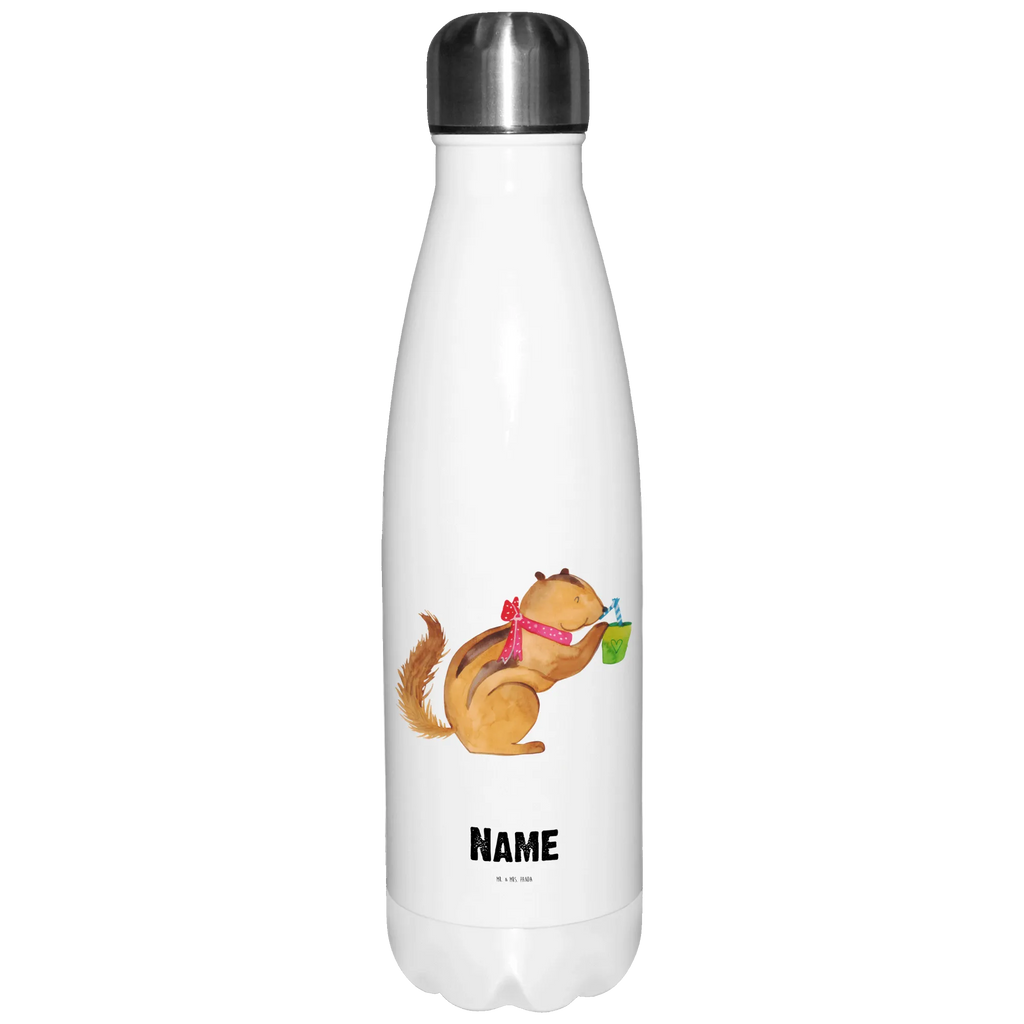 Personalisierte Thermosflasche Eichhörnchen Smoothie Personalisierte Isolierflasche, Personalisierte Thermoflasche, Personalisierte Trinkflasche, Trinkflasche Mit Namen, Wunschname, Bedrucken, Namensflasche, Tiermotive, Gute Laune, lustige Sprüche, Tiere, Green Smoothies, Diät, Abnehmen, Streifenhörnchen, Eichhörnchen