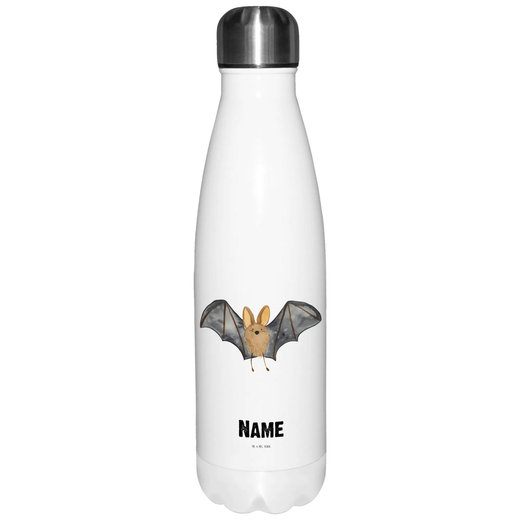 Personalisierte Thermosflasche Fledermaus Flügel Personalisierte Isolierflasche, Personalisierte Thermoflasche, Personalisierte Trinkflasche, Trinkflasche Mit Namen, Wunschname, Bedrucken, Namensflasche, Tiermotive, Gute Laune, lustige Sprüche, Tiere