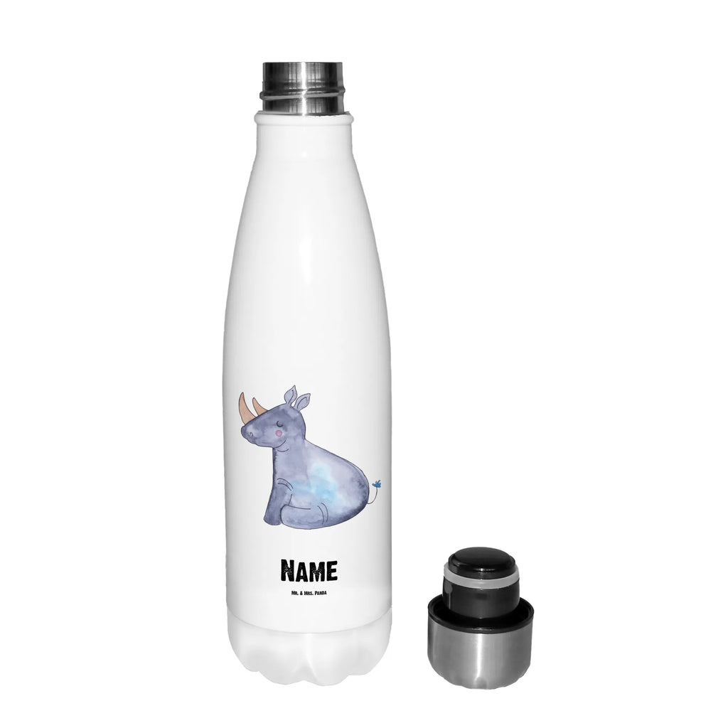 Personalisierte Thermosflasche Einhorn Nashorn Personalisierte Isolierflasche, Personalisierte Thermoflasche, Personalisierte Trinkflasche, Trinkflasche Mit Namen, Wunschname, Bedrucken, Namensflasche, Einhorn, Einhörner, Einhorn Deko, Unicorn, Regenbogen, witzig, lustig, Zoo, Glitzer, Einhornpower, Erwachsenwerden, Nashorn, Nashörner