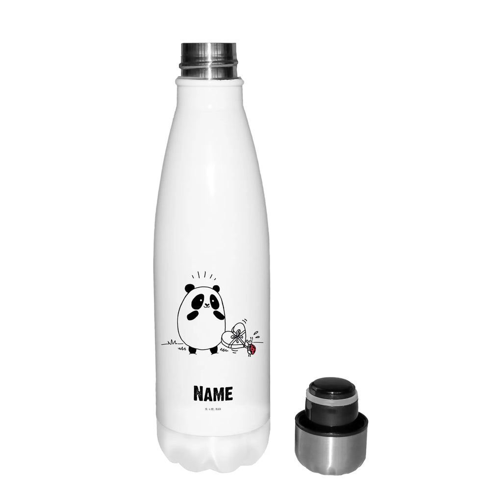 Personalisierte Thermosflasche Easy & Peasy Dankeschön Personalisierte Isolierflasche, Personalisierte Thermoflasche, Personalisierte Trinkflasche, Trinkflasche Mit Namen, Wunschname, Bedrucken, Namensflasche