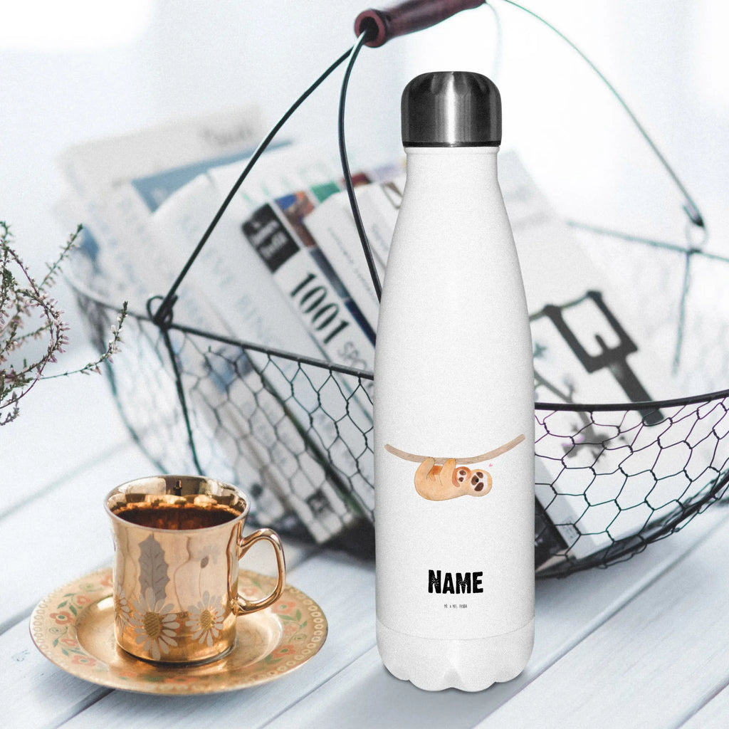 Personalisierte Thermosflasche Faultier mit Kind Personalisierte Isolierflasche, Personalisierte Thermoflasche, Personalisierte Trinkflasche, Trinkflasche Mit Namen, Wunschname, Bedrucken, Namensflasche, Faultier, Faultier Geschenk, Faultier Deko, Kind, Baby, Liebe, Mutter, Mama, Geburt, Kinder, Faulheit, Spaß, Niedlichkeit