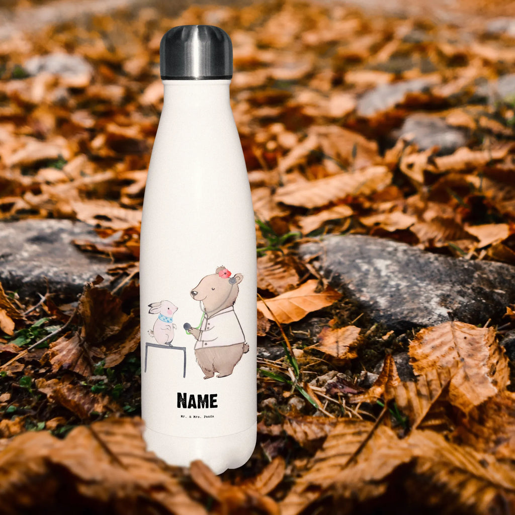 Personalisierte Thermosflasche Tierheilpraktikerin mit Herz Personalisierte Isolierflasche, Personalisierte Thermoflasche, Personalisierte Trinkflasche, Trinkflasche Mit Namen, Wunschname, Bedrucken, Namensflasche, Beruf, Ausbildung, Jubiläum, Abschied, Rente, Kollege, Kollegin, Geschenk, Schenken, Arbeitskollege, Mitarbeiter, Firma, Danke, Dankeschön