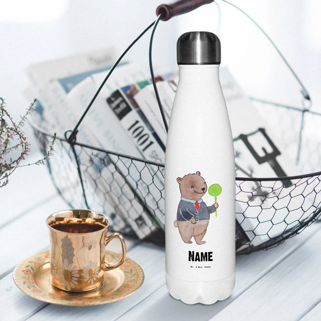 Personalisierte Thermosflasche Zugbegleiter mit Herz Personalisierte Isolierflasche, Personalisierte Thermoflasche, Personalisierte Trinkflasche, Trinkflasche Mit Namen, Wunschname, Bedrucken, Namensflasche, Beruf, Ausbildung, Jubiläum, Abschied, Rente, Kollege, Kollegin, Geschenk, Schenken, Arbeitskollege, Mitarbeiter, Firma, Danke, Dankeschön