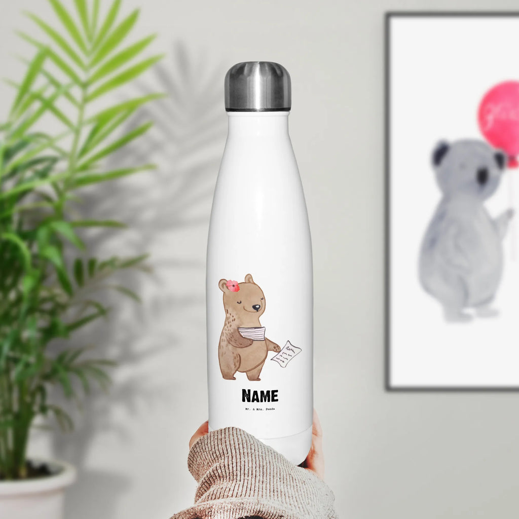 Personalisierte Thermosflasche Steuerberaterin mit Herz Personalisierte Isolierflasche, Personalisierte Thermoflasche, Personalisierte Trinkflasche, Trinkflasche Mit Namen, Wunschname, Bedrucken, Namensflasche, Beruf, Ausbildung, Jubiläum, Abschied, Rente, Kollege, Kollegin, Geschenk, Schenken, Arbeitskollege, Mitarbeiter, Firma, Danke, Dankeschön