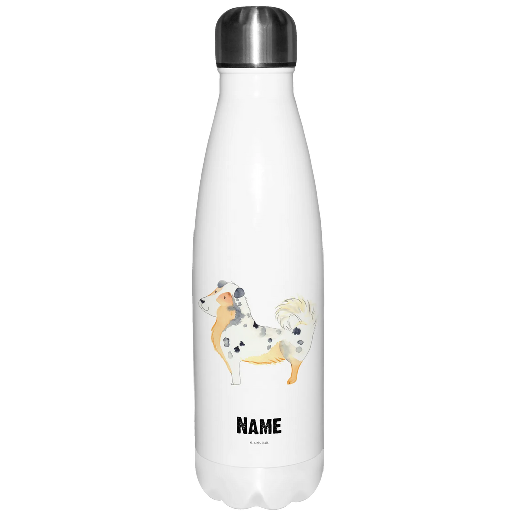 Personalisierte Thermosflasche Australien Shepherd Personalisierte Isolierflasche, Personalisierte Thermoflasche, Personalisierte Trinkflasche, Trinkflasche Mit Namen, Wunschname, Bedrucken, Namensflasche, Hund, Hundemotiv, Haustier, Hunderasse, Tierliebhaber, Hundebesitzer, Sprüche, Australien Shepherd, Shepherd, Hundeliebe, Familienhund, Spruch