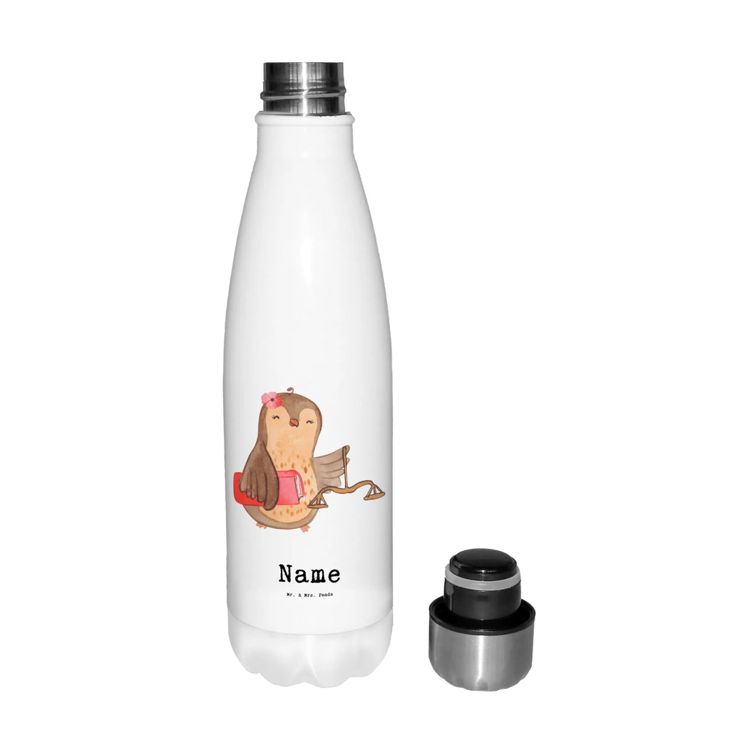 Personalisierte Thermosflasche Juristin mit Herz Personalisierte Isolierflasche, Personalisierte Thermoflasche, Personalisierte Trinkflasche, Trinkflasche Mit Namen, Wunschname, Bedrucken, Namensflasche, Beruf, Ausbildung, Jubiläum, Abschied, Rente, Kollege, Kollegin, Geschenk, Schenken, Arbeitskollege, Mitarbeiter, Firma, Danke, Dankeschön, Juristin, Anwältin, Jura Studium, Master of laws, Staatsexamen, Jurastudent, Anwaltskanzlei