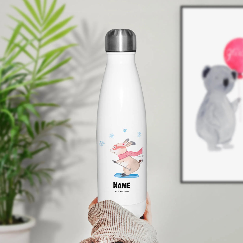 Personalisierte Thermosflasche Skilehrerin mit Herz Personalisierte Isolierflasche, Personalisierte Thermoflasche, Personalisierte Trinkflasche, Trinkflasche Mit Namen, Wunschname, Bedrucken, Namensflasche, Beruf, Ausbildung, Jubiläum, Abschied, Rente, Kollege, Kollegin, Geschenk, Schenken, Arbeitskollege, Mitarbeiter, Firma, Danke, Dankeschön