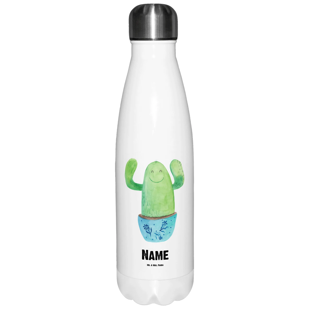 Personalisierte Thermosflasche Kaktus Happy Personalisierte Isolierflasche, Personalisierte Thermoflasche, Personalisierte Trinkflasche, Trinkflasche Mit Namen, Wunschname, Bedrucken, Namensflasche, Kaktus, Kakteen, Motivation, Spruch, lustig, Kindersicherung, Neustart, Büro, Büroalltag, Kollege, Kollegin, Freundin, Mutter, Familie, Ausbildung