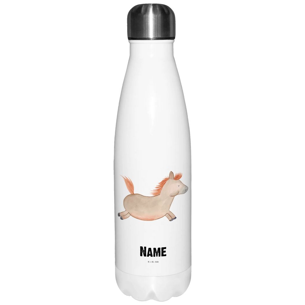 Personalisierte Thermosflasche Pferd Springen Personalisierte Isolierflasche, Personalisierte Thermoflasche, Personalisierte Trinkflasche, Trinkflasche Mit Namen, Wunschname, Bedrucken, Namensflasche, Bauernhof, Hoftiere, Landwirt, Landwirtin, Pferd, Pony, Pferde, Stall, Pferdestall, ausreiten, reiten, Pferdebesitzer