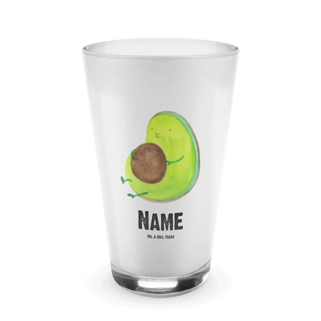 Personalisiertes Glas Avocado pfeift Bedrucktes Glas, Glas mit Namen, Namensglas, Glas personalisiert, Name, Bedrucken, Avocado, Veggie, Vegan, Gesund, Diät, Abnehmen, Ernährung, dick sein