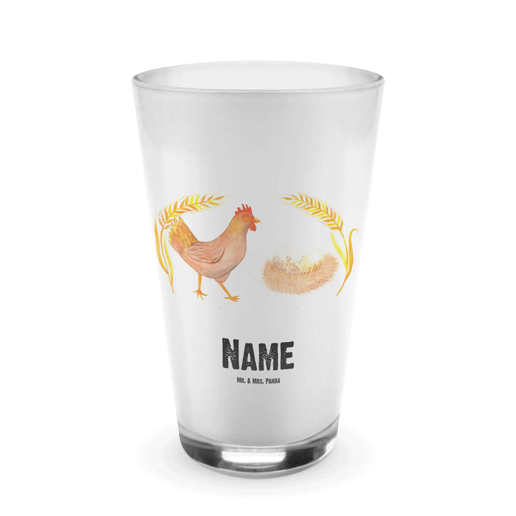 Personalisiertes Glas Huhn stolz Bedrucktes Glas, Glas mit Namen, Namensglas, Glas personalisiert, Name, Bedrucken, Bauernhof, Hoftiere, Landwirt, Landwirtin, Hahn, Henne, Hühner, Eier, Hof, Landleben, Motivation, Geburt, Magie, Spruch, Schwangerschaft