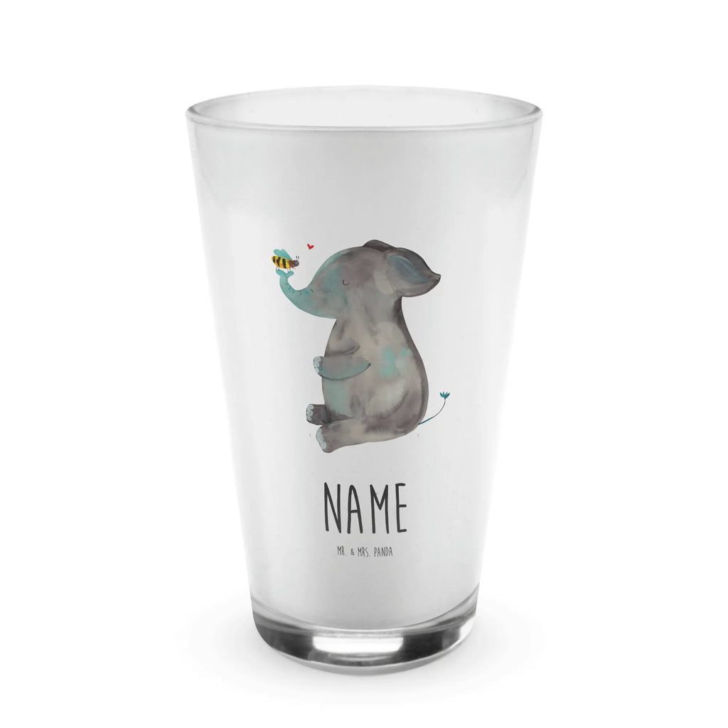 Personalisiertes Glas Elefant & Biene Bedrucktes Glas, Glas mit Namen, Namensglas, Glas personalisiert, Name, Bedrucken, Tiermotive, Gute Laune, lustige Sprüche, Tiere, Elefant, Biene, Liebe, Liebesbeweis, Jahrestag, Liebesgeschenk, Heiratsantrag, Hochzeitsgeschenk, Liebesspruch