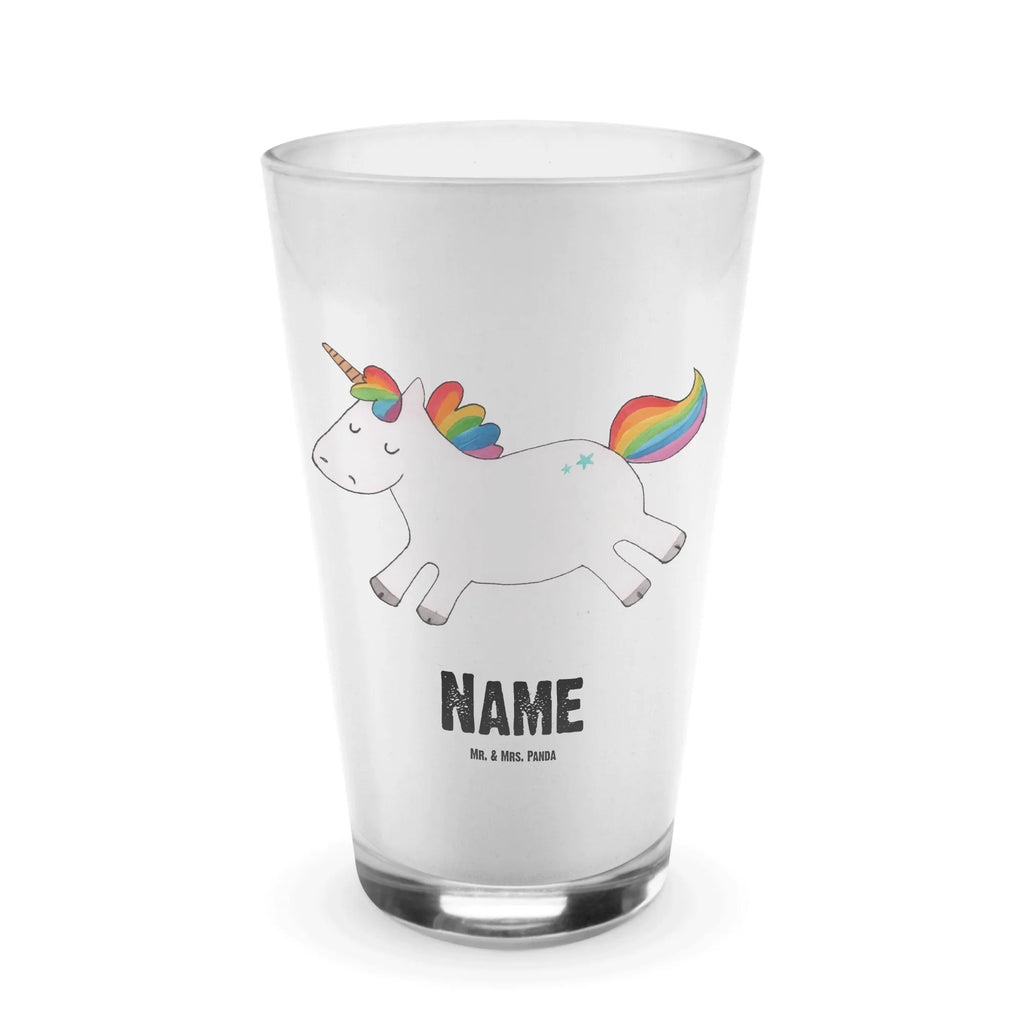 Personalisiertes Glas Einhorn Happy Bedrucktes Glas, Glas mit Namen, Namensglas, Glas personalisiert, Name, Bedrucken, Einhorn, Einhörner, Einhorn Deko, Pegasus, Unicorn, glücklich, fröhlich, Spaß, Freude, Lebensfreude, witzig, spannend, Lächeln, Lachen