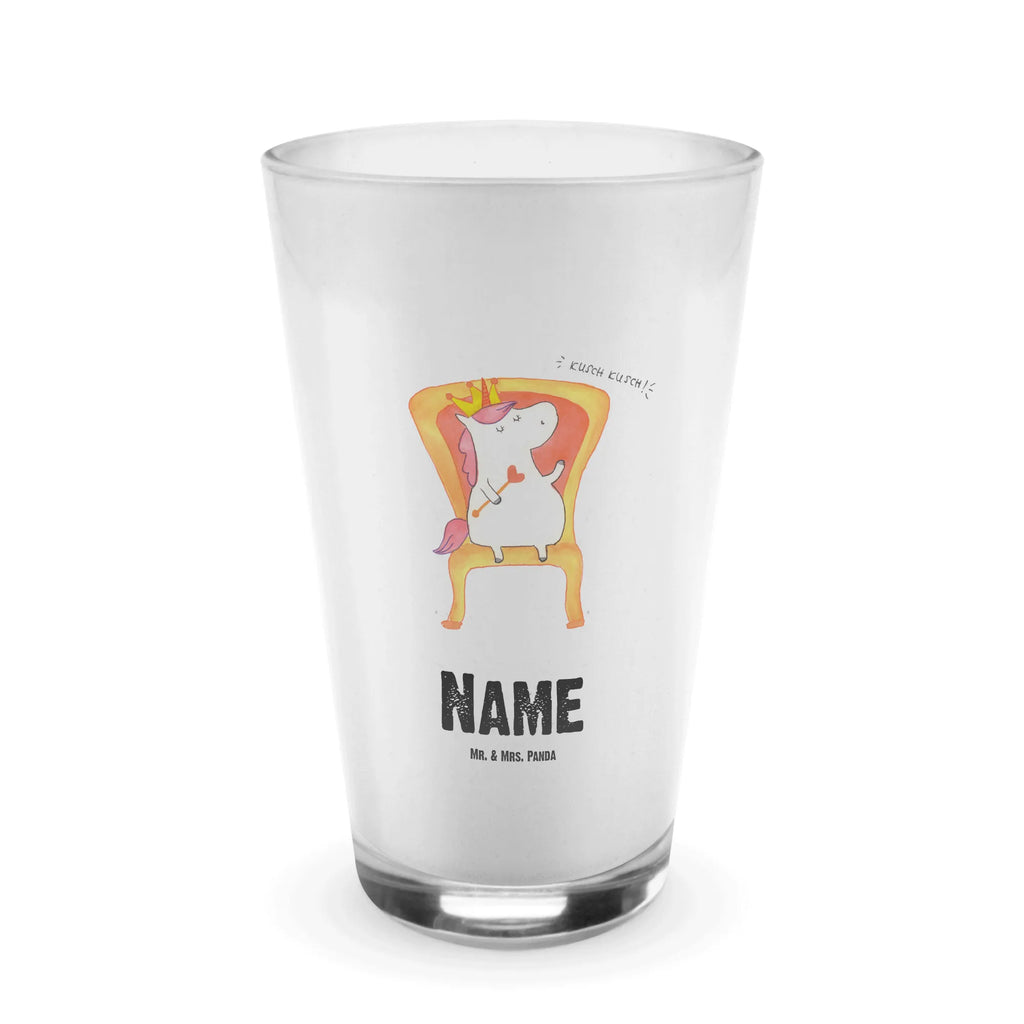 Personalisiertes Glas Einhorn König Bedrucktes Glas, Glas mit Namen, Namensglas, Glas personalisiert, Name, Bedrucken, Einhorn, Einhörner, Einhorn Deko, Unicorn, König, Präsident, Bundeskanzler, Herrscher, Kaiser, Prinzessin, Krone