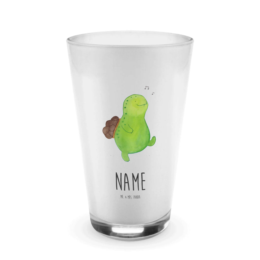 Personalisiertes Glas Schildkröte pfeift Bedrucktes Glas, Glas mit Namen, Namensglas, Glas personalisiert, Name, Bedrucken, Schildkröte, Schildi, Schildkröten, fröhlich, Glück, Motivation, Lebensfreude, Depression, Trennung, Neuanfang