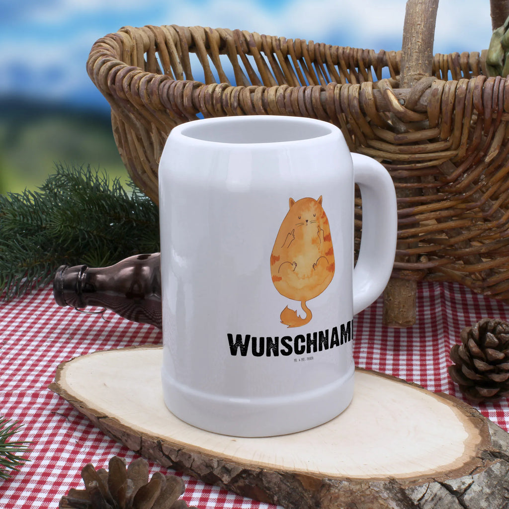 Personalisierter Bierkrug Katze Mittelfinger Bierkrug mit Namen, Bierkrug personalisieren, Bierglas mit Namen, Personalisierung, Bedrucken, Katze, Katzenmotiv, Katzenfan, Katzendeko, Katzenfreund, Katzenliebhaber, Katzenprodukte, Katzenartikel, Katzenaccessoires, Katzensouvenirs, Katzenliebhaberprodukte, Katzenmotive, Katzen, Kater, Mietze, Cat, Cats