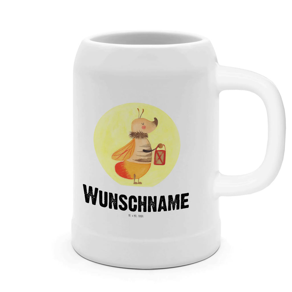 Personalisierter Bierkrug Glühwürmchen Bierkrug mit Namen, Bierkrug personalisieren, Bierglas mit Namen, Personalisierung, Bedrucken, Tiermotive, Gute Laune, lustige Sprüche, Tiere, Glühwürmchen, Glühwurm, Falter, Liebe, Leuchten, magisch, Liebesbeweis, Lieblingsmensch, Verlobung, Heiratsantrag, Jahrestag, Liebesspruch