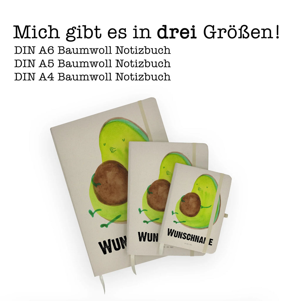 DIN A4 Personalisiertes Notizbuch Avocado pfeift Personalisiertes Notizbuch, Notizbuch mit Namen, Notizbuch bedrucken, Personalisierung, Namensbuch, Namen, Avocado, Veggie, Vegan, Gesund, Diät, Abnehmen, Ernährung, dick sein