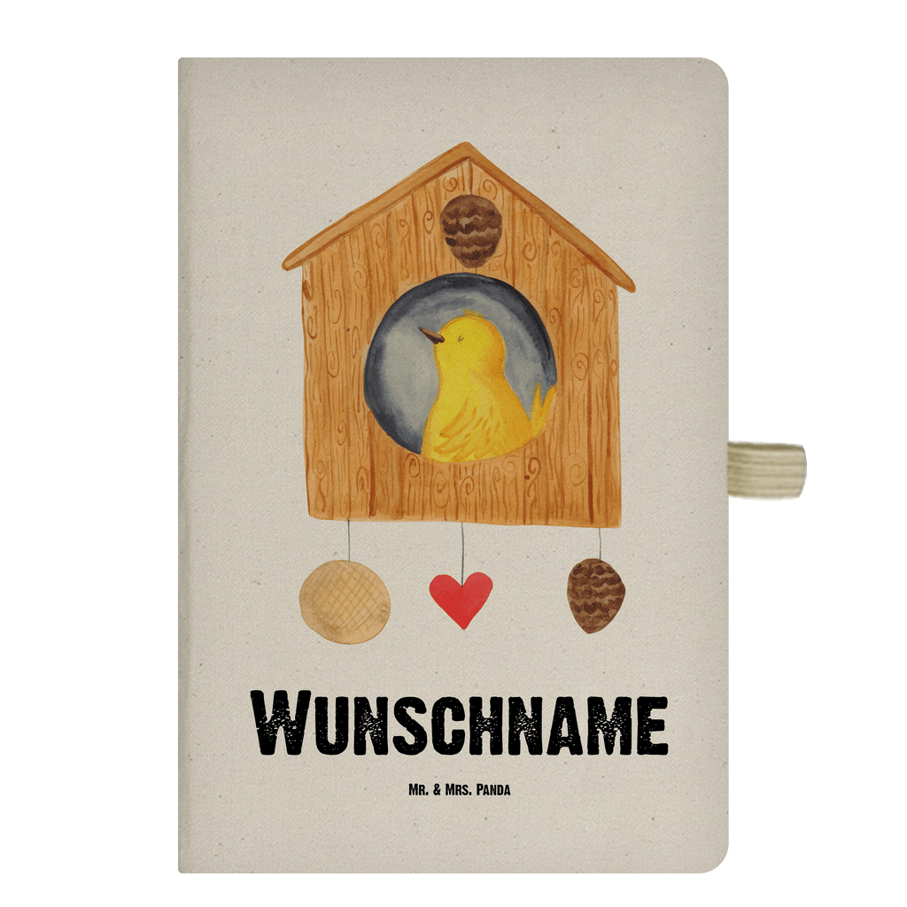 DIN A4 Personalisiertes Notizbuch Vogelhaus Personalisiertes Notizbuch, Notizbuch mit Namen, Notizbuch bedrucken, Personalisierung, Namensbuch, Namen, Tiermotive, Gute Laune, lustige Sprüche, Tiere, Vogel, Vögel, Vogelhaus, Vogelhäuschen, Home sweet home, Zuhause, Nest, Eigenheim, Familie, Wohnung, Haus, unser Haus, Lieblingsort, Castle