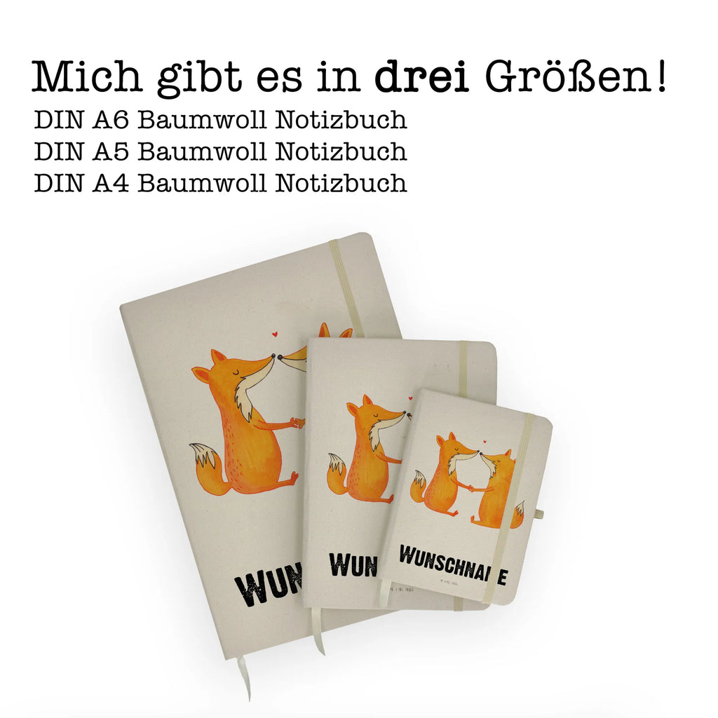 DIN A4 Personalisiertes Notizbuch Füchse Liebe Personalisiertes Notizbuch, Notizbuch mit Namen, Notizbuch bedrucken, Personalisierung, Namensbuch, Namen, Fuchs, Füchse, Fox, Liebe, Liebespaar, Paar, Partner, Freundin, Freund, Ehe, Verlobte, Ehemann, Ehefrau, Liebesbeweis