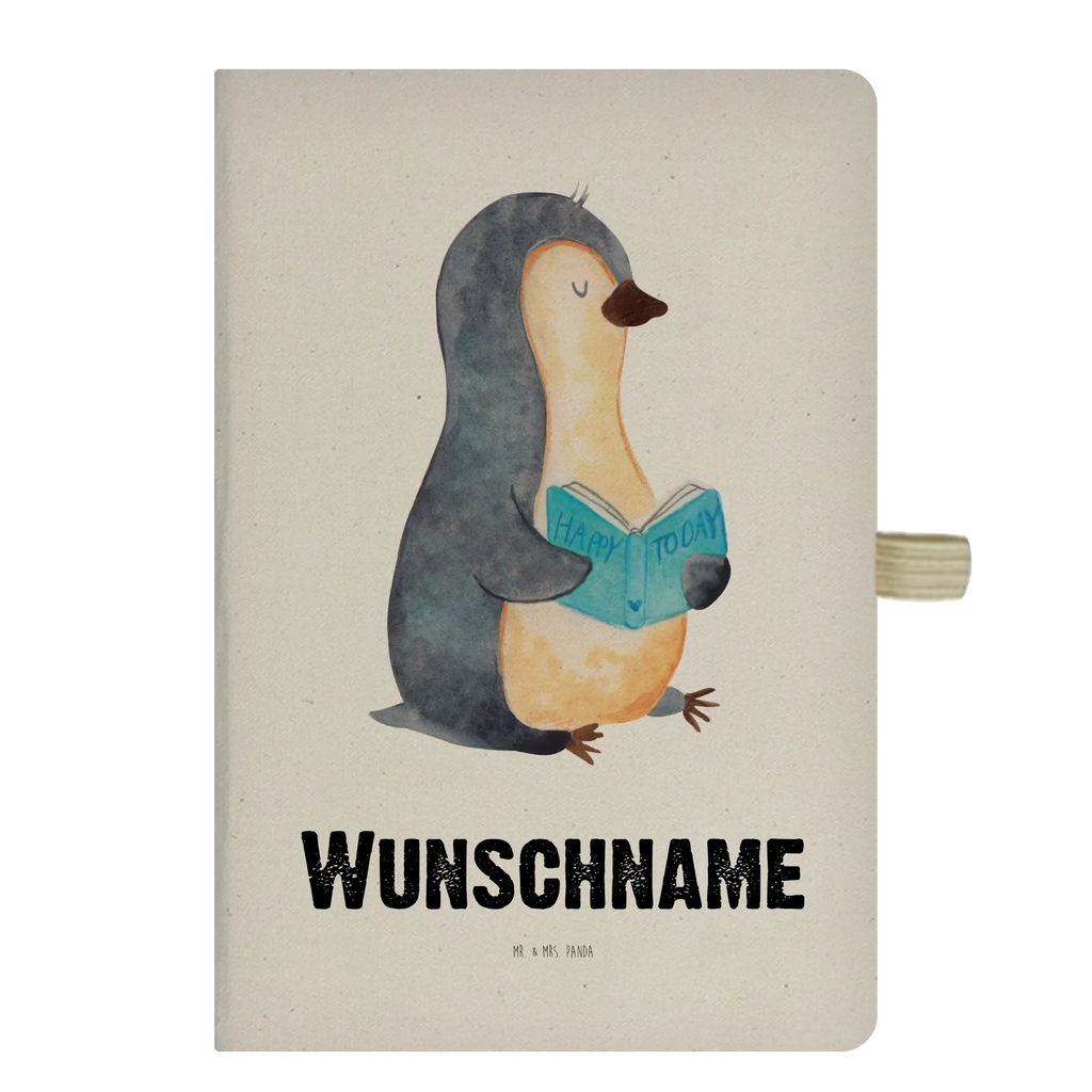 DIN A4 Personalisiertes Notizbuch Pinguin Buch Personalisiertes Notizbuch, Notizbuch mit Namen, Notizbuch bedrucken, Personalisierung, Namensbuch, Namen, Pinguin, Pinguine, Buch, Lesen, Bücherwurm, Nichtstun, Faulenzen, Ferien, Urlaub, Freizeit