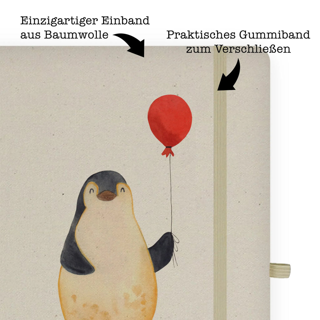 DIN A4 Personalisiertes Notizbuch Pinguin Luftballon Personalisiertes Notizbuch, Notizbuch mit Namen, Notizbuch bedrucken, Personalisierung, Namensbuch, Namen, Pinguin, Pinguine, Luftballon, Tagträume, Lebenslust, Geschenk Freundin, Geschenkidee, beste Freundin, Motivation, Neustart, neues Leben, Liebe, Glück