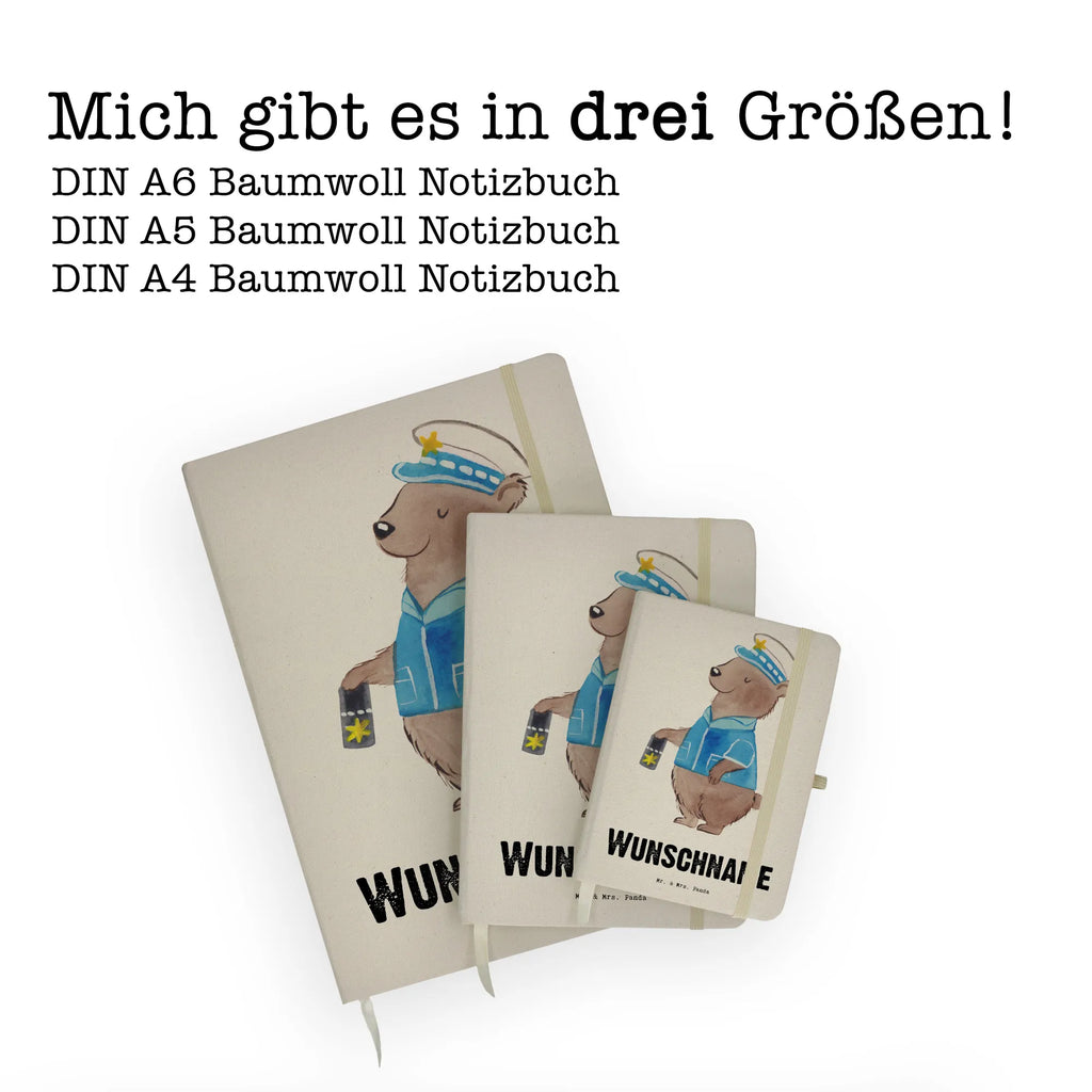 DIN A4 Personalisiertes Notizbuch Polizist mit Herz Personalisiertes Notizbuch, Notizbuch mit Namen, Notizbuch bedrucken, Personalisierung, Namensbuch, Namen, Beruf, Ausbildung, Jubiläum, Abschied, Rente, Kollege, Kollegin, Geschenk, Schenken, Arbeitskollege, Mitarbeiter, Firma, Danke, Dankeschön, Polizist, Polizeibeamter, Wachmann, Cop, Polizei, Studium