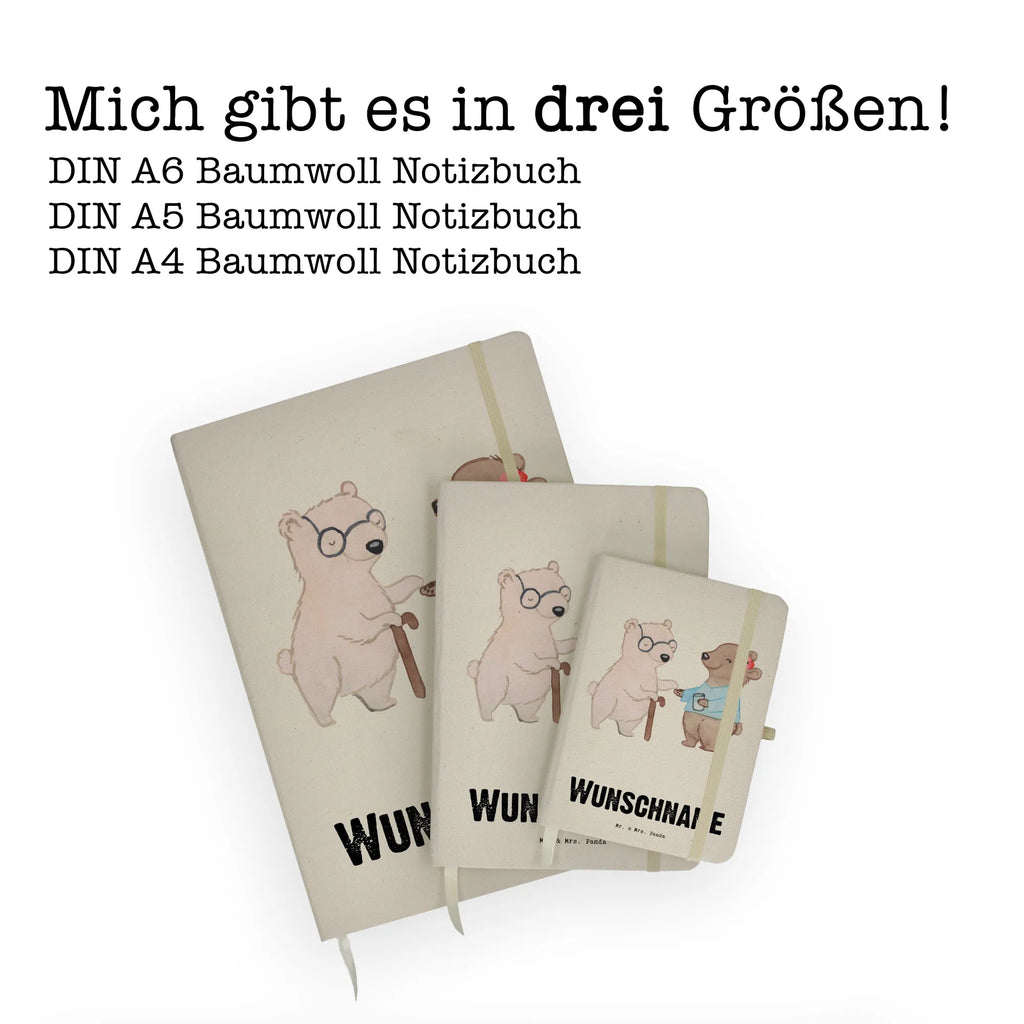 DIN A4 Personalisiertes Notizbuch Altenpflegerin mit Herz Personalisiertes Notizbuch, Notizbuch mit Namen, Notizbuch bedrucken, Personalisierung, Namensbuch, Namen, Beruf, Ausbildung, Jubiläum, Abschied, Rente, Kollege, Kollegin, Geschenk, Schenken, Arbeitskollege, Mitarbeiter, Firma, Danke, Dankeschön, Altenpflegerin, Pflegerin, Altenheim Eröffnung