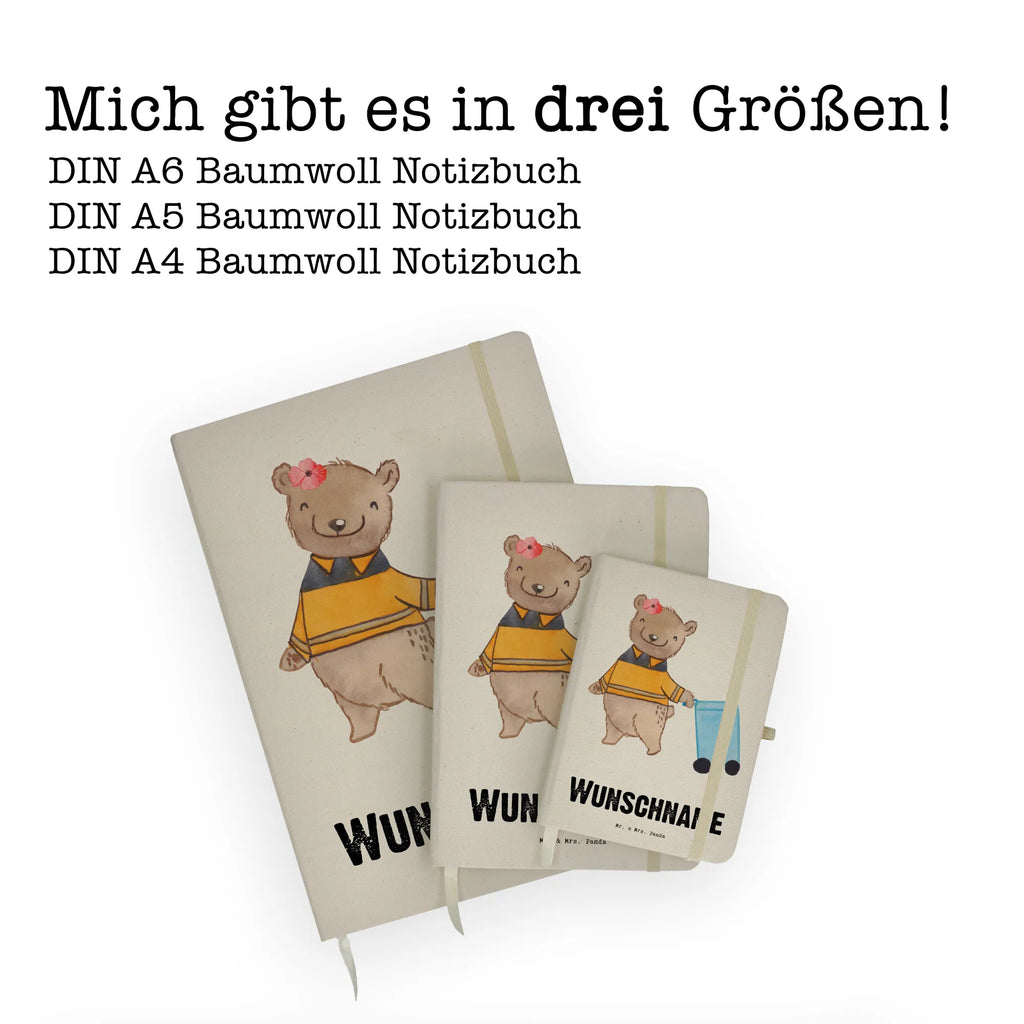 DIN A4 Personalisiertes Notizbuch Fachkraft - Kreislauf- und Abfallwirtschaft mit Herz Personalisiertes Notizbuch, Notizbuch mit Namen, Notizbuch bedrucken, Personalisierung, Namensbuch, Namen, Beruf, Ausbildung, Jubiläum, Abschied, Rente, Kollege, Kollegin, Geschenk, Schenken, Arbeitskollege, Mitarbeiter, Firma, Danke, Dankeschön, Müllwerker, Fachkraft Kreislauf- und Abfallwirtschaft, Müllentsorger, Kehrichtmann, Müllmann, Müllfahrer