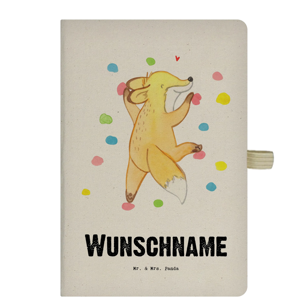 DIN A4 Personalisiertes Notizbuch Fuchs Bouldern Personalisiertes Notizbuch, Notizbuch mit Namen, Notizbuch bedrucken, Personalisierung, Namensbuch, Namen, Geschenk, Sport, Sportart, Hobby, Schenken, Danke, Dankeschön, Auszeichnung, Gewinn, Sportler, bouldern, Klettern, Kletterhalle, Boulderhalle