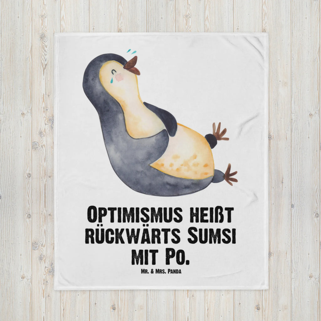 Kuscheldecke Pinguin Lachen Decke, Wohndecke, Tagesdecke, Wolldecke, Sofadecke, Pinguin, Pinguine, lustiger Spruch, Optimismus, Fröhlich, Lachen, Humor, Fröhlichkeit