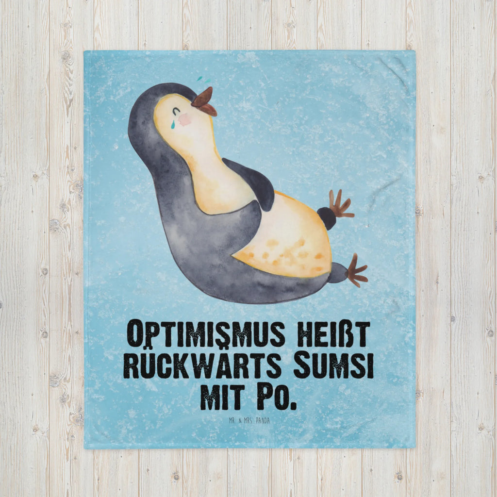 Kuscheldecke Pinguin Lachen Decke, Wohndecke, Tagesdecke, Wolldecke, Sofadecke, Pinguin, Pinguine, lustiger Spruch, Optimismus, Fröhlich, Lachen, Humor, Fröhlichkeit