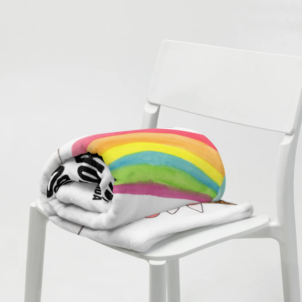 Kuscheldecke Einhorn Regenbogen Decke, Wohndecke, Tagesdecke, Wolldecke, Sofadecke, Einhorn, Einhörner, Einhorn Deko, Pegasus, Unicorn, Regenbogen, Glitzer, Einhornpower, Erwachsenwerden, Einhornautobahn