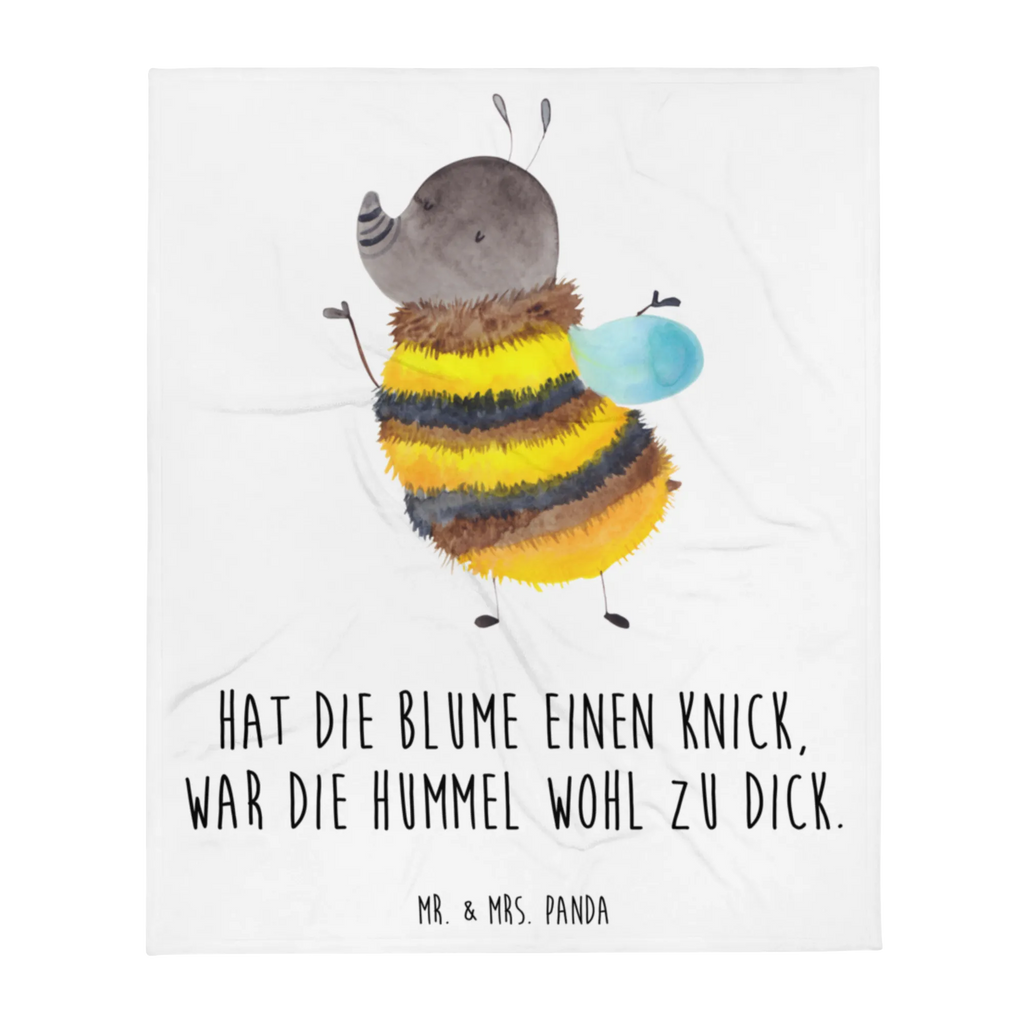 Kuscheldecke Hummel flauschig Decke, Wohndecke, Tagesdecke, Wolldecke, Sofadecke, Tiermotive, Gute Laune, lustige Sprüche, Tiere, Hummel, Flauschig, Biene, Blume, Natur