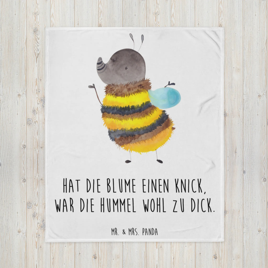 Kuscheldecke Hummel flauschig Decke, Wohndecke, Tagesdecke, Wolldecke, Sofadecke, Tiermotive, Gute Laune, lustige Sprüche, Tiere, Hummel, Flauschig, Biene, Blume, Natur