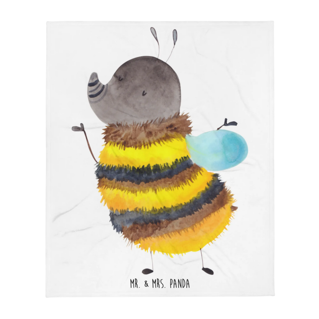 Kuscheldecke Hummel flauschig Decke, Wohndecke, Tagesdecke, Wolldecke, Sofadecke, Tiermotive, Gute Laune, lustige Sprüche, Tiere, Hummel, Flauschig, Biene, Blume, Natur