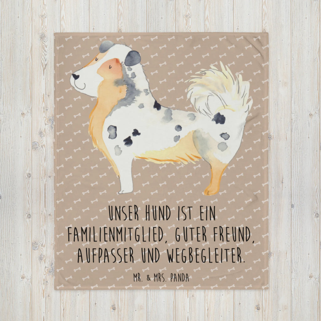 Kuscheldecke Australien Shepherd Decke, Wohndecke, Tagesdecke, Wolldecke, Sofadecke, Hund, Hundemotiv, Haustier, Hunderasse, Tierliebhaber, Hundebesitzer, Sprüche, Australien Shepherd, Shepherd, Hundeliebe, Familienhund, Spruch