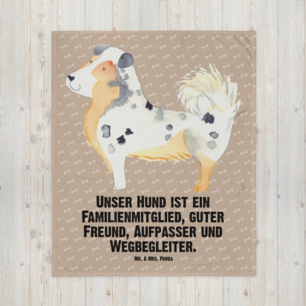 Kuscheldecke Australien Shepherd Decke, Wohndecke, Tagesdecke, Wolldecke, Sofadecke, Hund, Hundemotiv, Haustier, Hunderasse, Tierliebhaber, Hundebesitzer, Sprüche, Australien Shepherd, Shepherd, Hundeliebe, Familienhund, Spruch