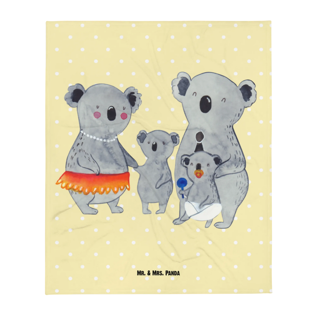 Kuscheldecke Koala Familie Decke, Wohndecke, Tagesdecke, Wolldecke, Sofadecke, Familie, Vatertag, Muttertag, Bruder, Schwester, Mama, Papa, Oma, Opa, Koala, Koalas, Family, Kinder, Geschwister, Familienleben